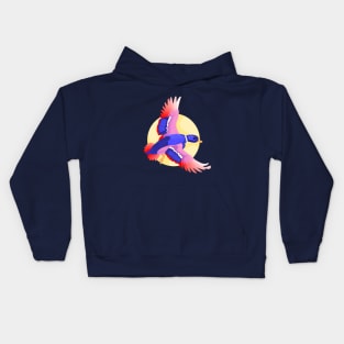 Surreal Mallard Duck Kids Hoodie